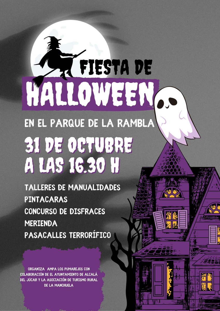 Os invitamos a pasar a partir de las 16:30 en La Rambla una tarde terroríficamente... divertida  🎃🧟‍♀️🧟‍♂️🧙🏼‍♀️