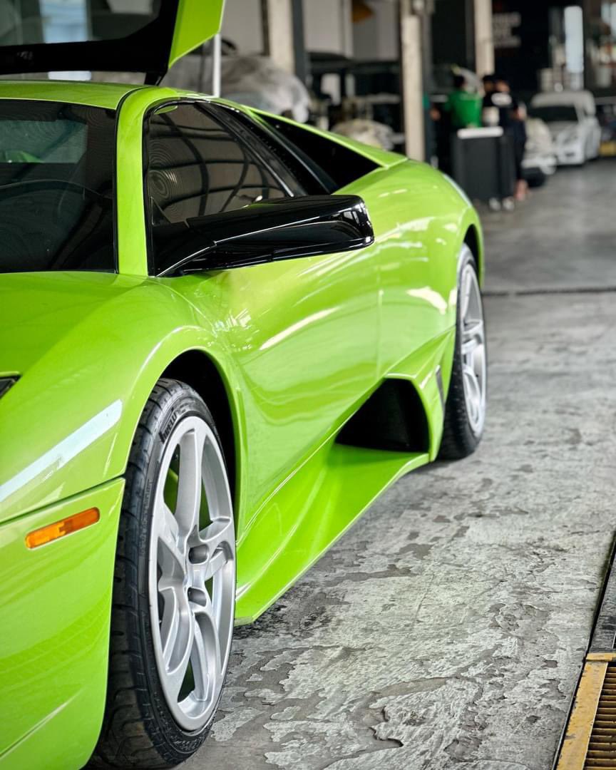 Henry_Monnfts's tweet photo. Baby Green…🧚♀️ #csperformance #lamborghini #lamborghinimurcielago #servicemaintenance #deitailing https://t.co/QpSYW27TQY