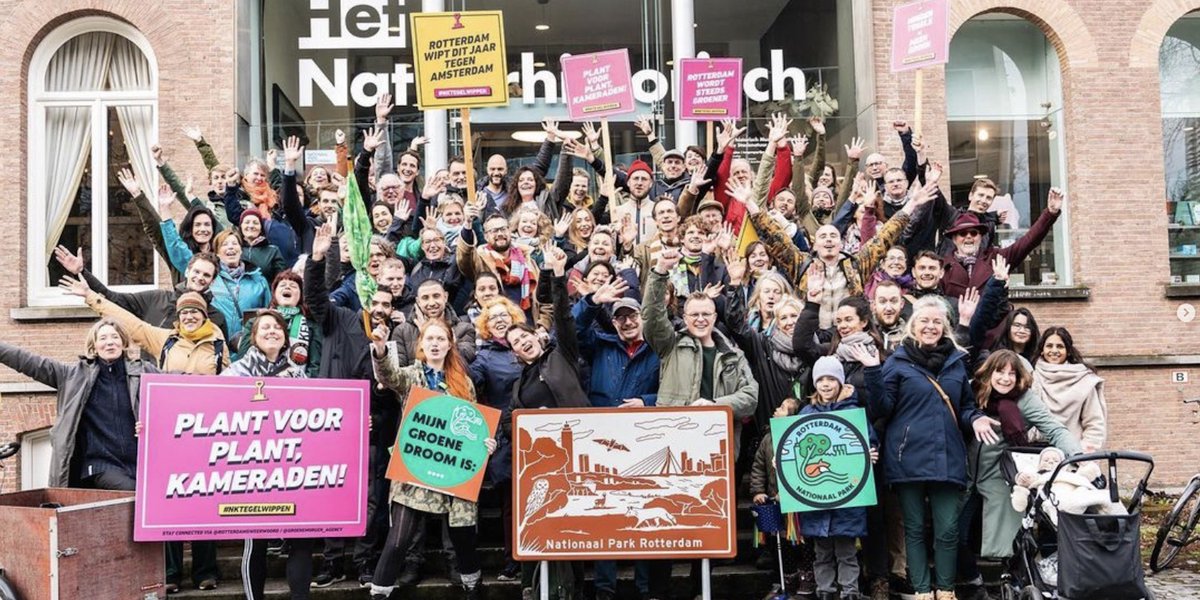 5 cities have been successfully nominated to become National Park Cities on #WorldCitiesDay

Breda &amp; Rotterdam in the Netherlands, Glasgow &amp; Southampton in the UK, &amp; Chattanooga in the US, will join London and Adelaide in becoming a #NationalParkCity

nationalparkcity.org/5-new-cities-n…