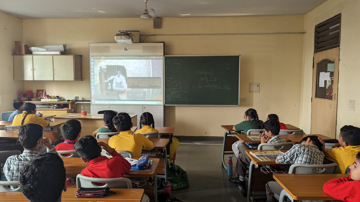 Tweet:
#Ahlcon Intl Middle stage celebrated National Unity Day,the day dedicated to Sardar Vallabhbhai Patel, for his unwavering commitment to national unity and integration.#video and quiz  #NationalUnityDay2023