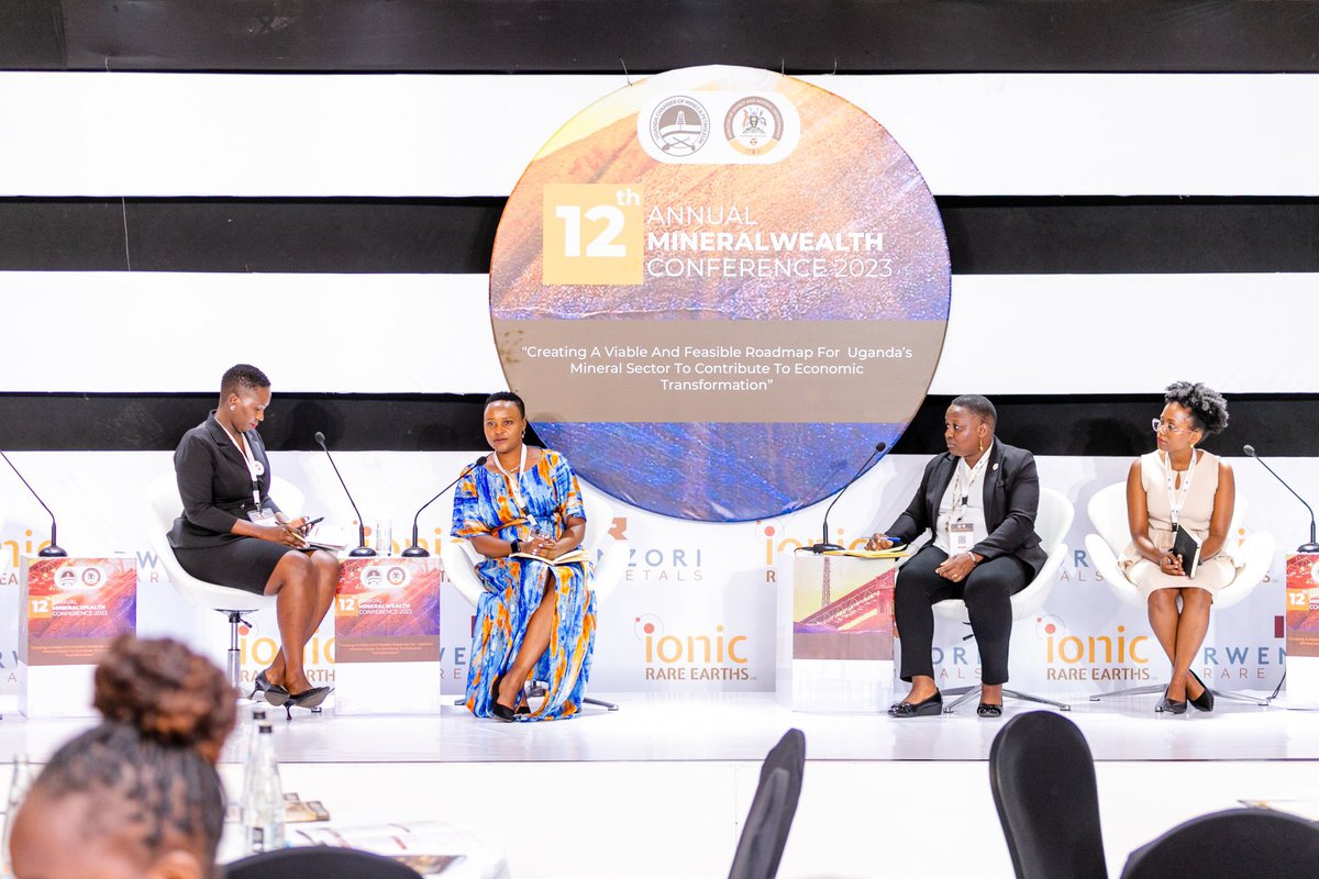 Nabimara_Paul's tweet image. Emily Nakamya (3rd-left), President of The Women in Energy and Extractives Network (WEEN) says they are working on a graduate scheme for female geology students so that their career aspirations are fulfilled
#MWC2023