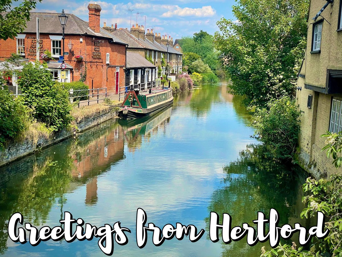 Greetings from Hertford 😃 Have a lovely day everyone ❤️