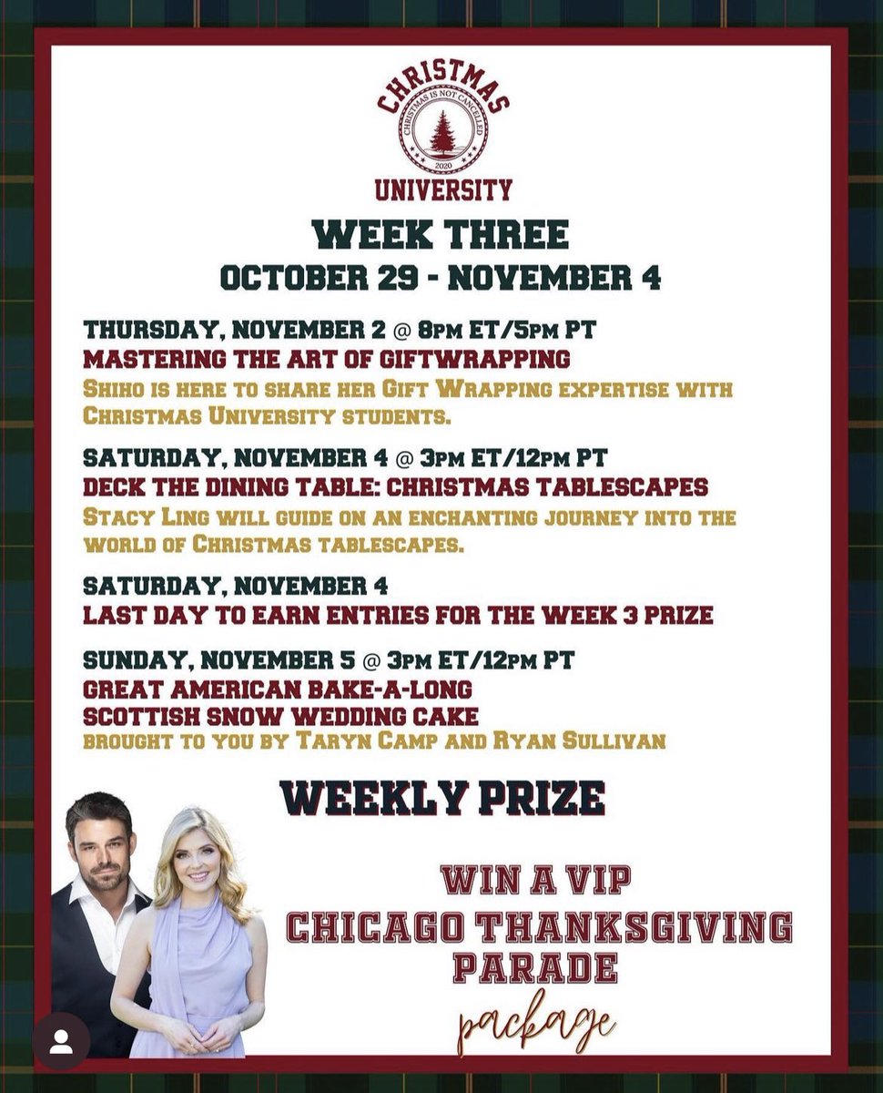 GrinchGangCINC's tweet photo. Come and join Christmas University and enjoy all of these great opportunities all while helping kids in foster care have a great Christmas.
https://t.co/mOJD78Btvf https://t.co/caJwkB8PKu