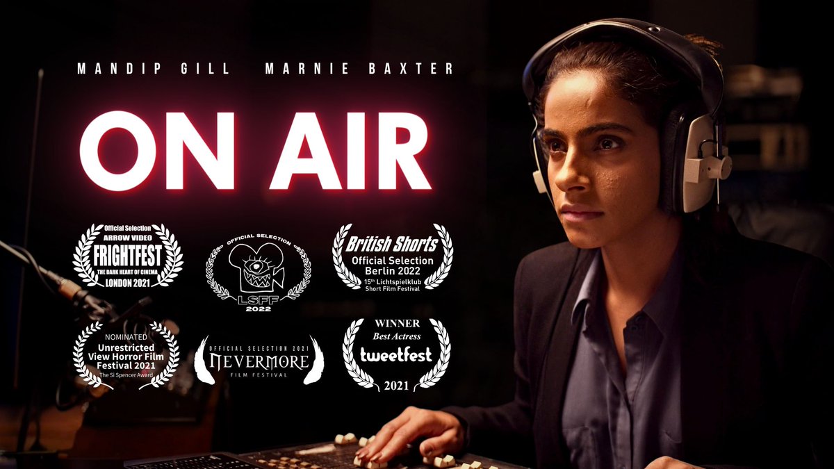 TRICK OR TREAT? 🎃

Prepare for some supernatural chills with our award-winning short film ON AIR starring #MandipGill of #DoctorWho fame. 

Now available for the first time this #Halloween.

Watch on #YouTube here:
linktw.in/lCPwpP