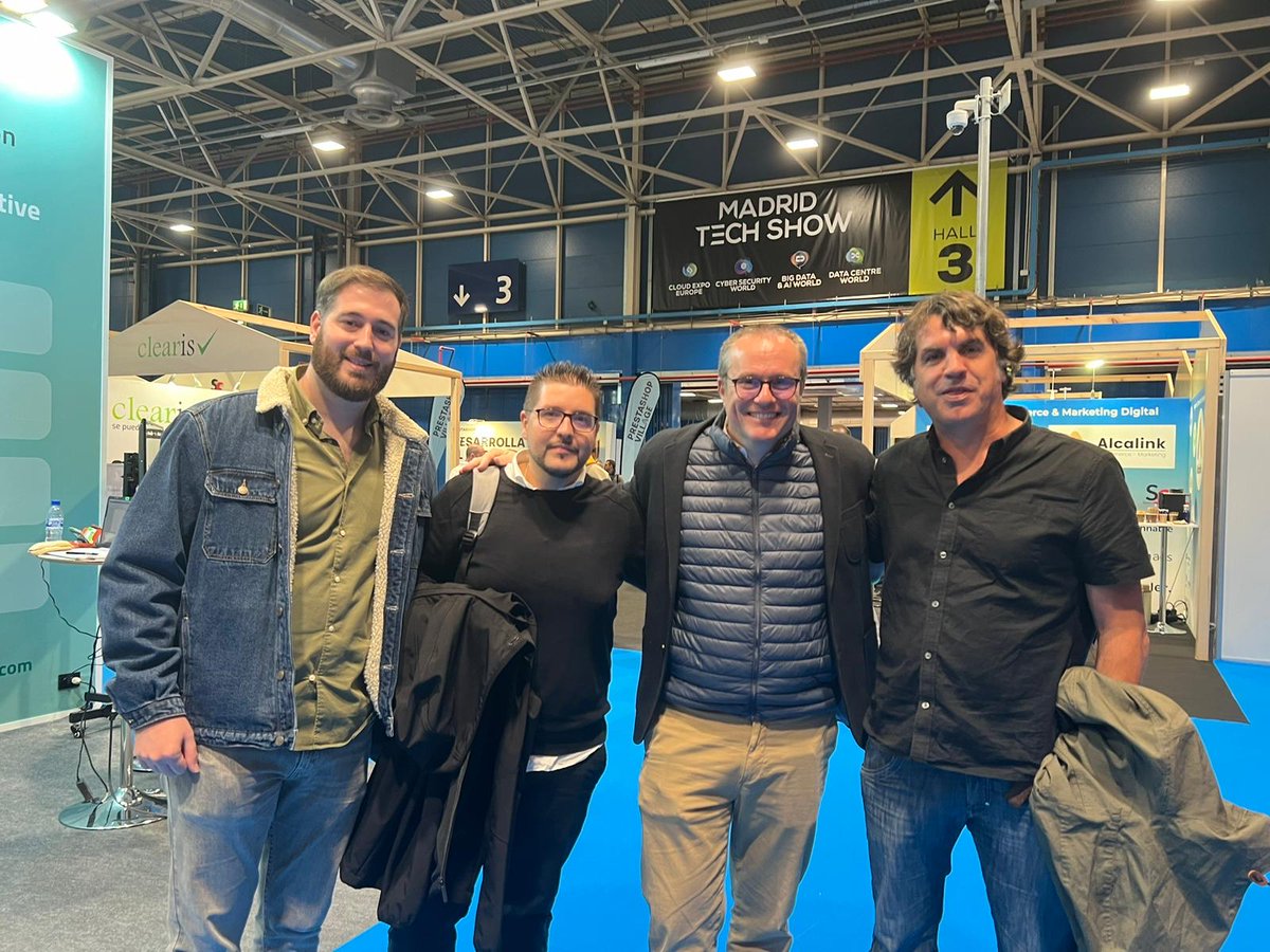 iagt_es's tweet photo. 🙋🏻♂️Seguimos en @MadridTechShow, ¡y muy bien acompañados!
📆Una cita imprescindible del sector tech & #eCommerce, para seguir compartiendo el trabajo que hacemos en #IAGT y establecer sinergias.
¿Nos vemos en @IFEMA?
@Jmgarben #AmazingSoftware
#MTS23 #MadridTechShow #eShow2023 https://t.co/KQrycQnTdG