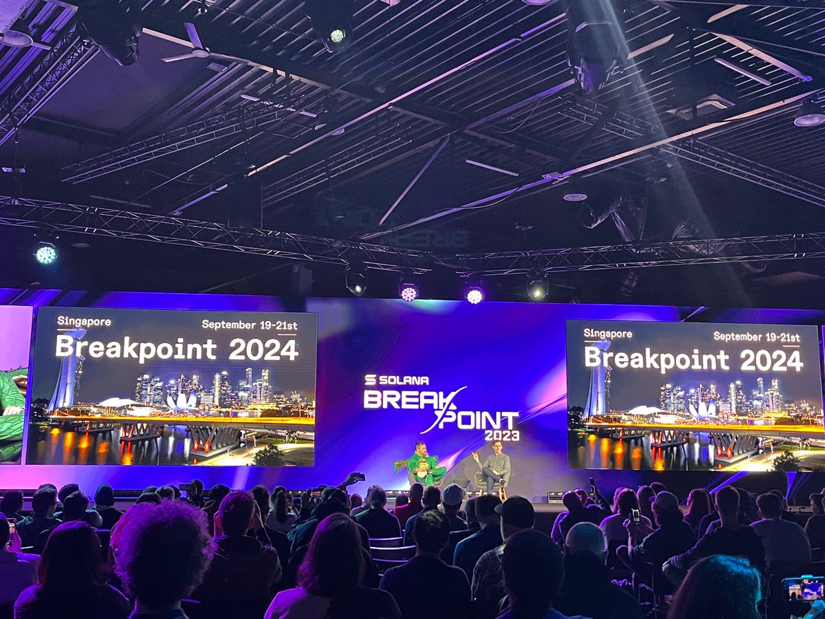 Breakpoint 2024 will be in Singapore! Good news for all the people having  trouble with Visas :D