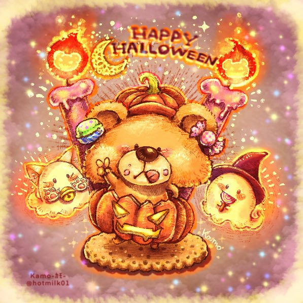 「jack-o'-lantern moon」 illustration images(Latest)