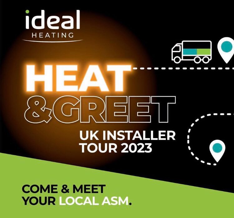 JBIdealHeating's tweet photo. Come on down to @WolseleyUK Strood (ME2 4AD) 10-1pm, and chat about all things @idealheating as the Heat &amp; Greet tour continues https://t.co/qxDJzyI2ps