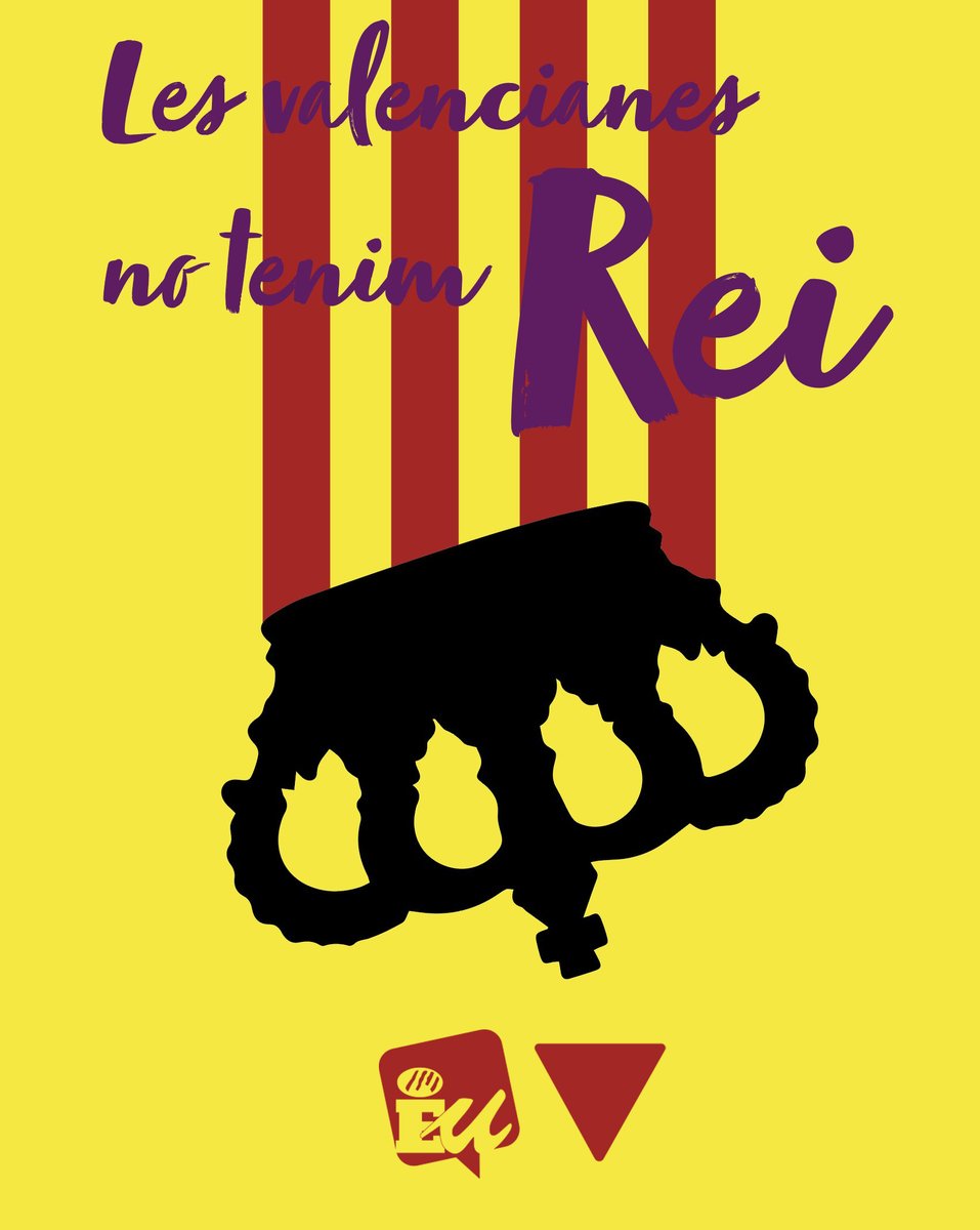 EU_Valencia's tweet photo. Un dia tan bo com qualsevol altre per a recordar això 
🔴🟡🟣
❌👑👱🏽‍♀️🧔🏻‍♂️ https://t.co/bIQPR74sSj
