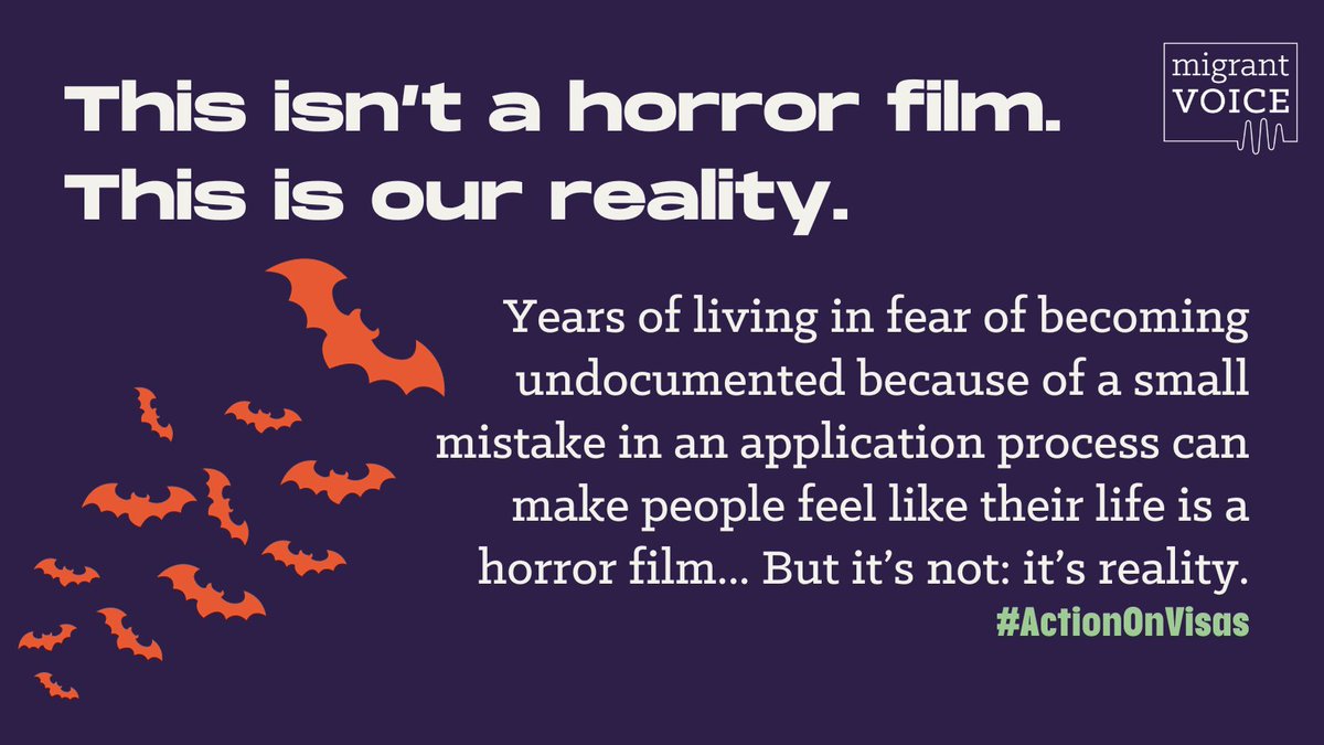 HALLOWEEN HORROR!
Our friends, neighbours and work colleagues are being attack by visa fee extortion by the government.
Join us at 1pm in St Peters Sq in Manchester to call for #ActionOnVisas