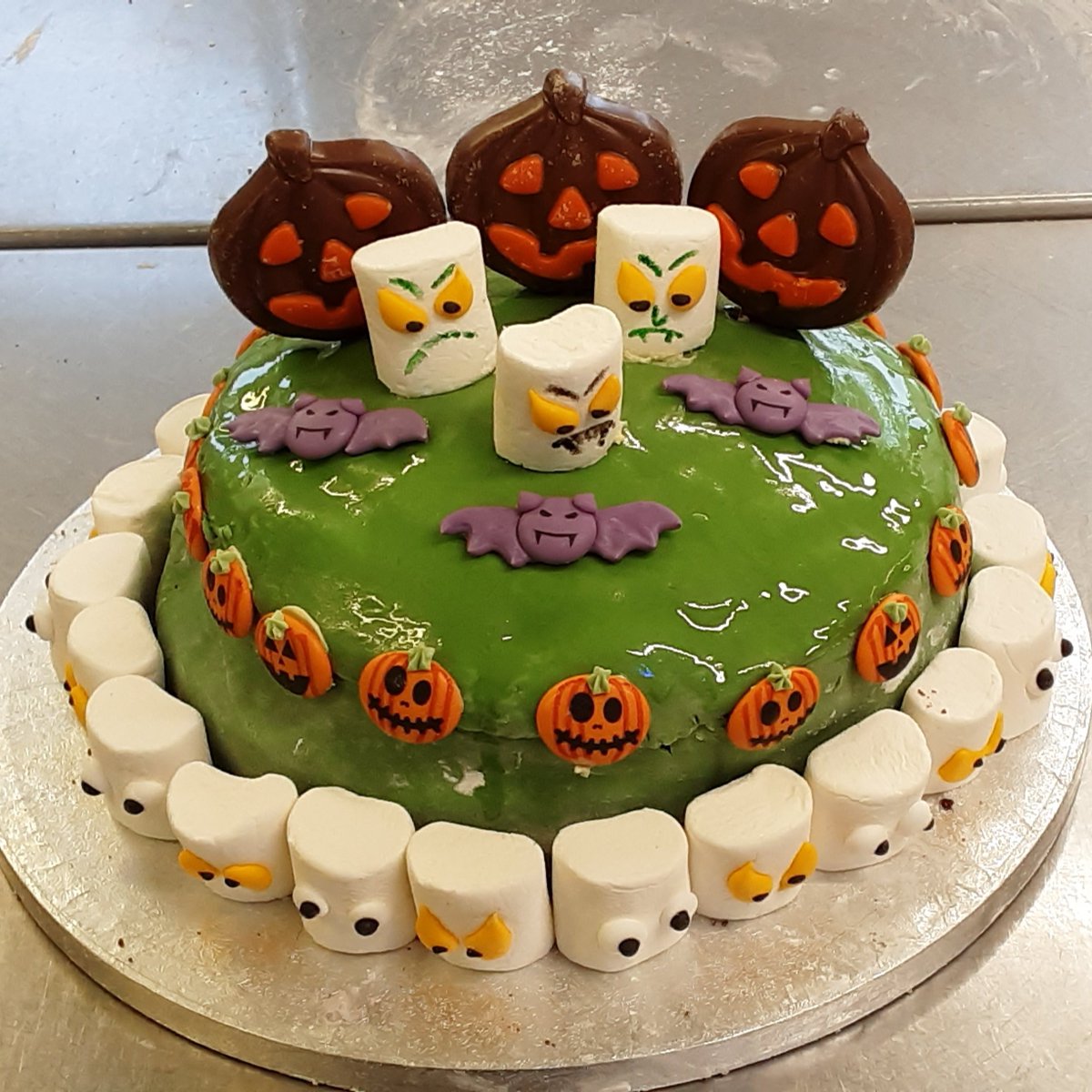 norsecatering's tweet photo. Our kitchen teams are busy creating some spooktacular cakes and bakes across our sites today for #Halloween2023 

This incredible cake was made by Justin and Denise from Springdale Care Home! @NorseCare @NACCCaterCare https://t.co/QwCXpVOHJN