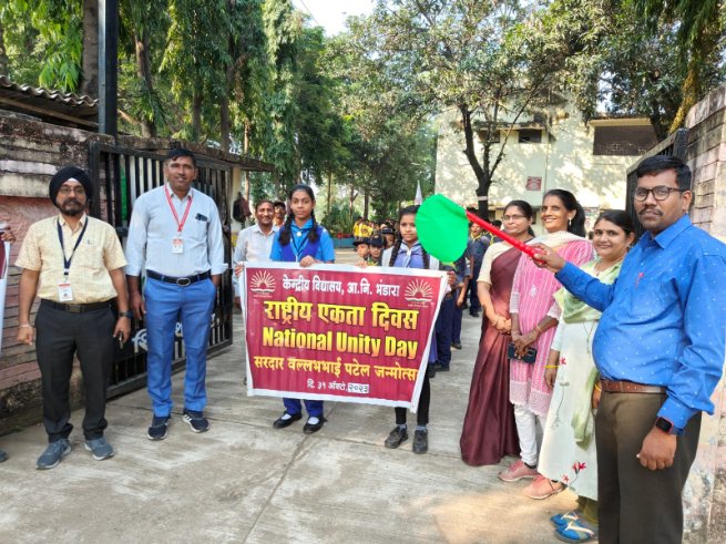 KVOFBHANDARA's tweet image. Celebration of National Unity Day & run for unity at PM SHRI KV O. F Bhandara
@KVS_HQ
@KvsMumbai
@EduMinOfIndia
#UnityRun