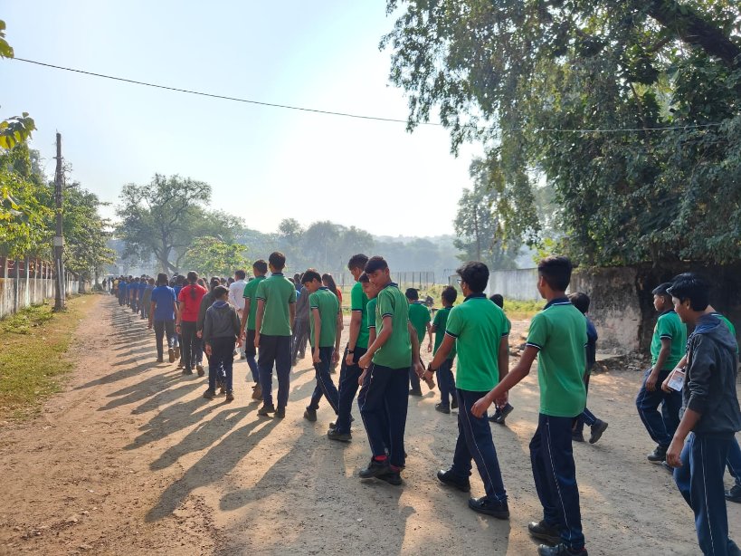 KVOFBHANDARA's tweet image. Celebration of National Unity Day & run for unity at PM SHRI KV O. F Bhandara
@KVS_HQ
@KvsMumbai
@EduMinOfIndia
#UnityRun