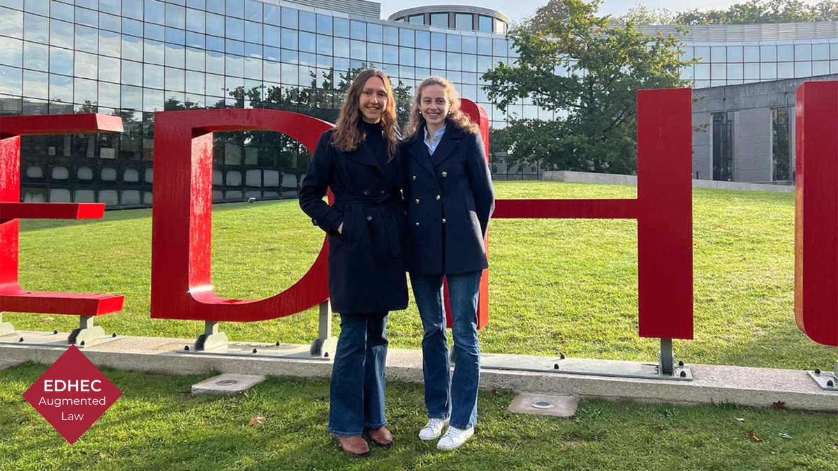 EDHEC_BSchool's tweet photo. Étudiantes à l’#EDHEC, Aloïse Graveraud et Tiphaine Vigne, décryptent les enjeux de régulation de l'#IA. L'impact de l'AI Act de l'UE et les perspectives pour la gouvernance de l'IA. Un regard éclairé sur l'avenir tech. 👉 https://t.co/xcCWPYKCSe #QuestionTheAnswer https://t.co/AsiWOpZ52t