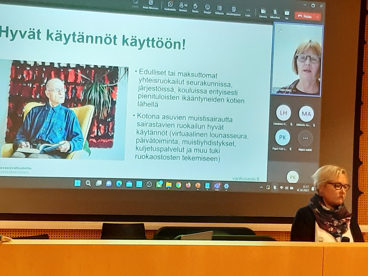 Vireyttä seniorivuosiin - helmiä hankkeen ajalta - hyvät käytännöt käyttöön verkkoseminaari avattu: ruokavirasto.fi/ikaantyneidenr…