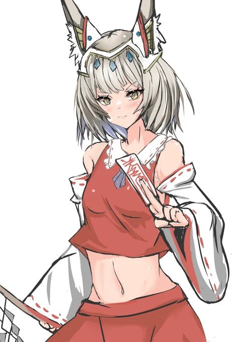 Trick or Treat! ハロウィンなんで腋巫女コスプレ女王様