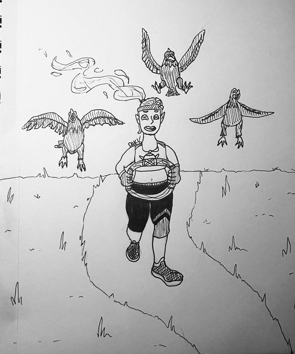Dakyinator's tweet photo. Inktober 28-30
Sparkle, Massive, Rush
(Massive is of my two characters)
Also I love Ring Fit Adventure
#inktober2023 https://t.co/XdH4yyyM1M