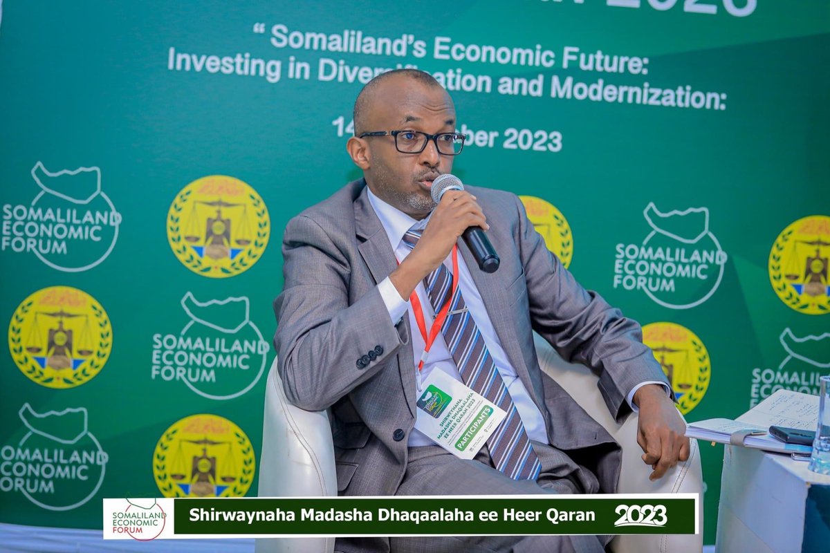 sbankingasc's tweet photo. During the Somaliland Economic forum CEO of somaliland banking association recommended that we need to
Enhance financial legal frame work, establish Credit Bureau,
establish collateral system and commercial court
 #SomalilandEconomicForum #BankingForDevelopment #FinancialGrowth" https://t.co/KqtQ8o7hRX