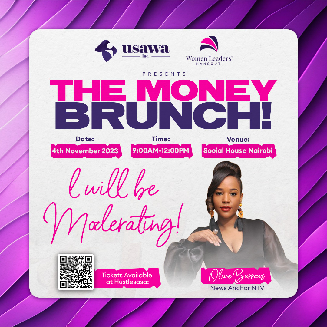 @OBurrows Our favorite news anchor, will be moderating the Money Brunch. The last hangout Olive moderated with us had a spillover of 100 women. The Money Brunch is curated as a smaller, more intimate, glamorous, and substantive type of event.