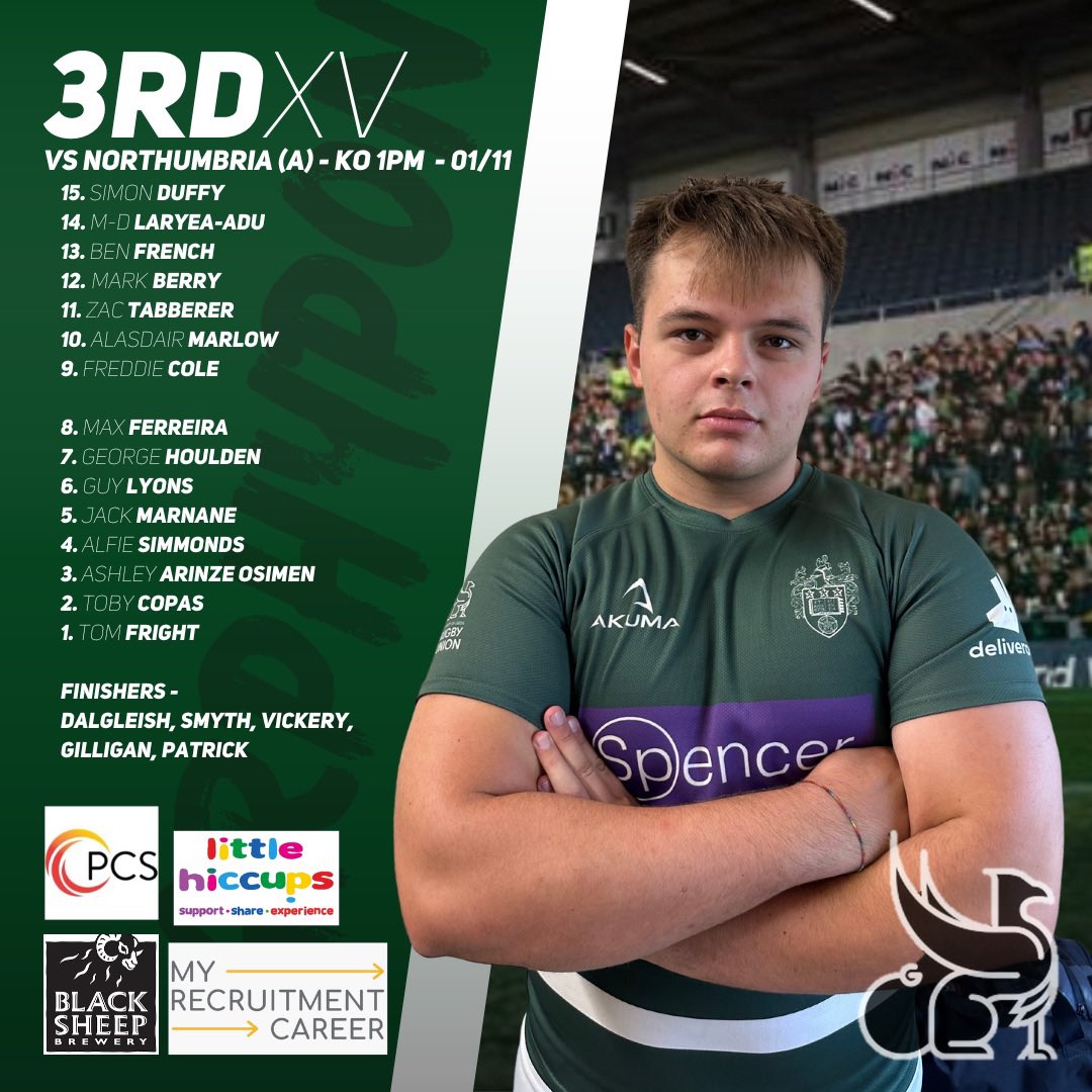 Our 2NDXV and 3RDXV for tomorrows fixtures 

Go well fellas.

#obg #gryphon