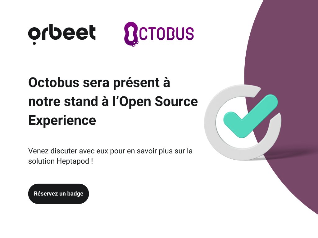 Devinez qui seront nos invités à l'Open Source Experience ? Il s'agit de Franck et Georges d'Octobus ! Venez discuter avec ces experts de CI/CD à notre stand ! C'est l'occasion d'en savoir plus sur Heptapod.

Réservez un badge gratuit : bit.ly/49a0Wtp
#OSXP2023 #heptapod