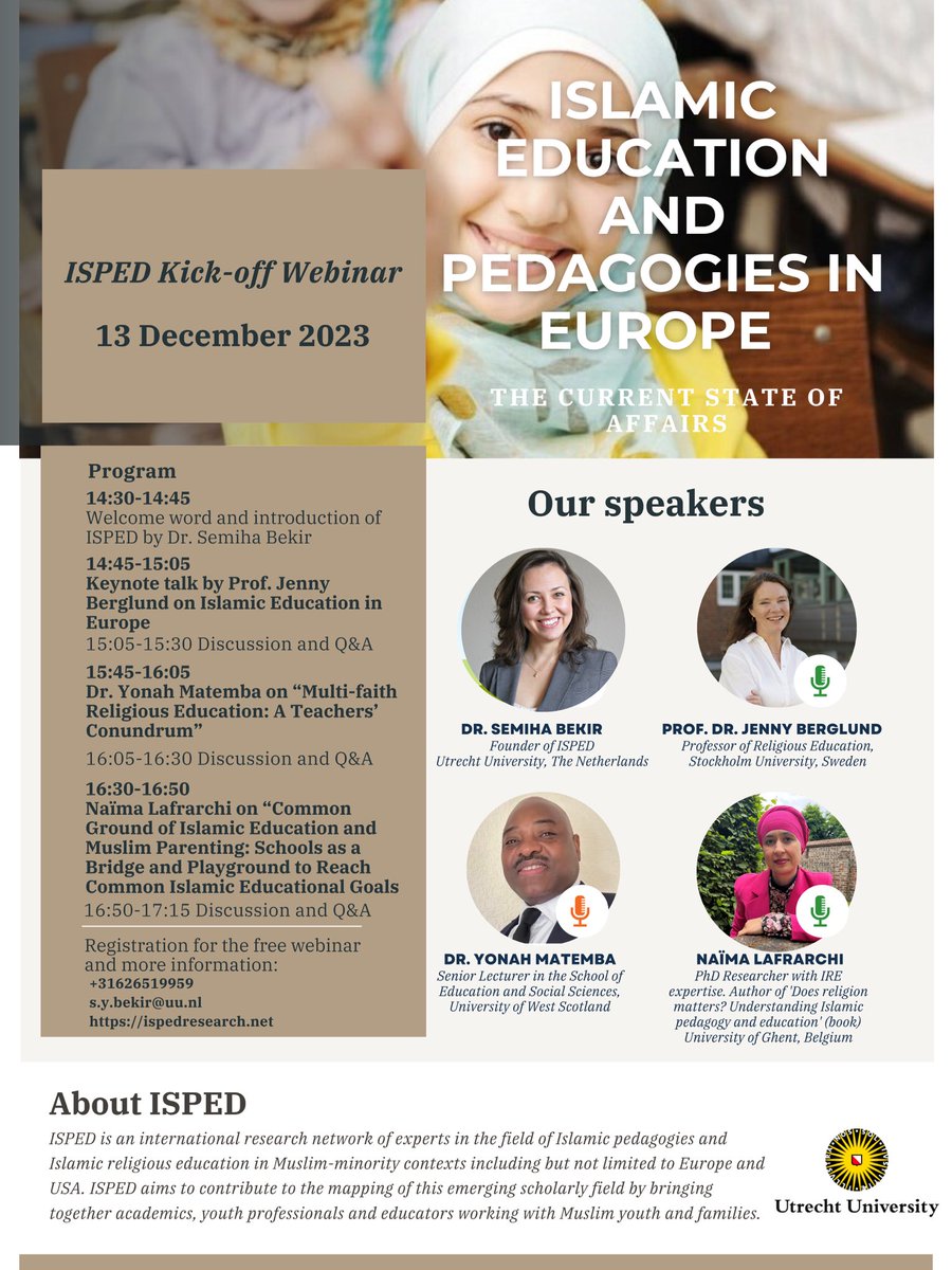 ISPEDresearch's tweet photo. It's happening! Save the date and spread the word: The kick-off webinar of @ISPEDresearch will take place on the 13th of December 2023, 14:30-17:15. Get in touch to register, participation is free to all. https://t.co/zlKkZrlNnE