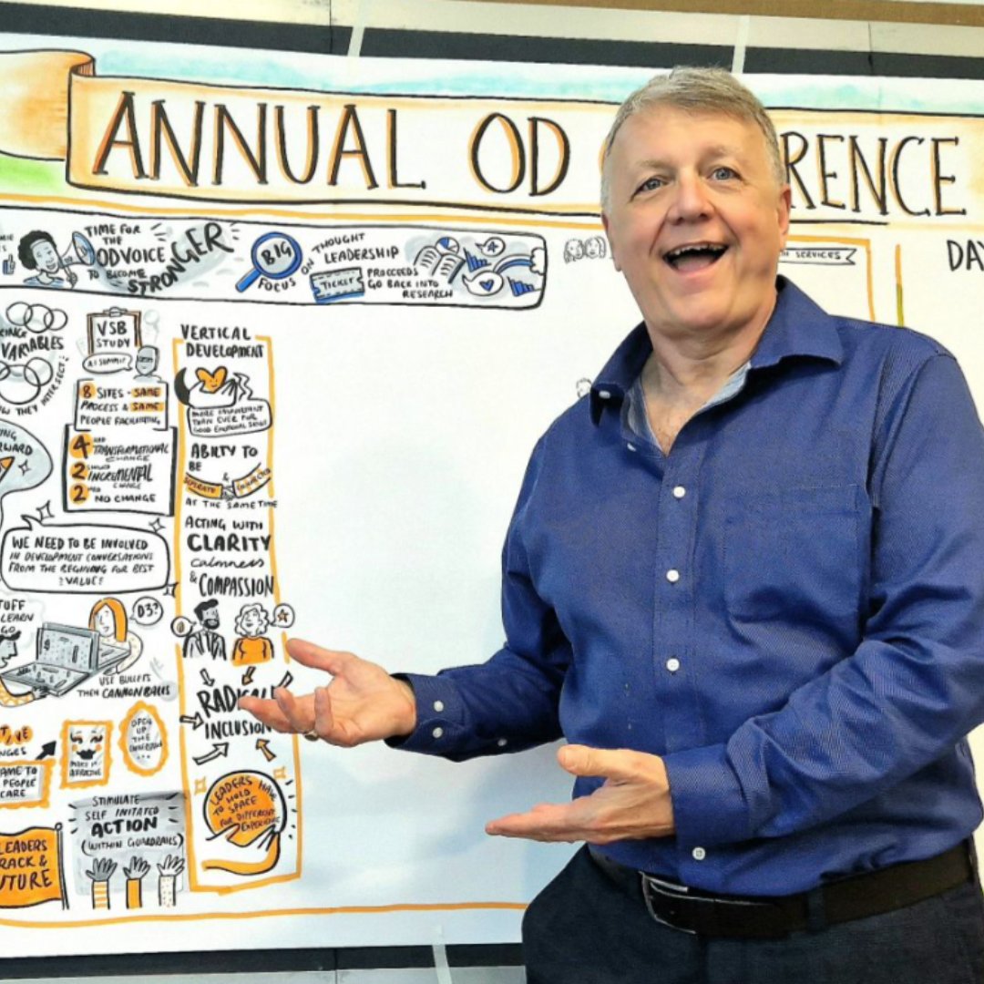 inkythinking's tweet photo. What a charming reaction to Becky's graphic recording work last week at #rpod23 @RoffeyPark !

#graphic #recording #scribing #artist #meeting #conference #od #event #live #roffeypark #inkythinking https://t.co/MpPqkPkMkh