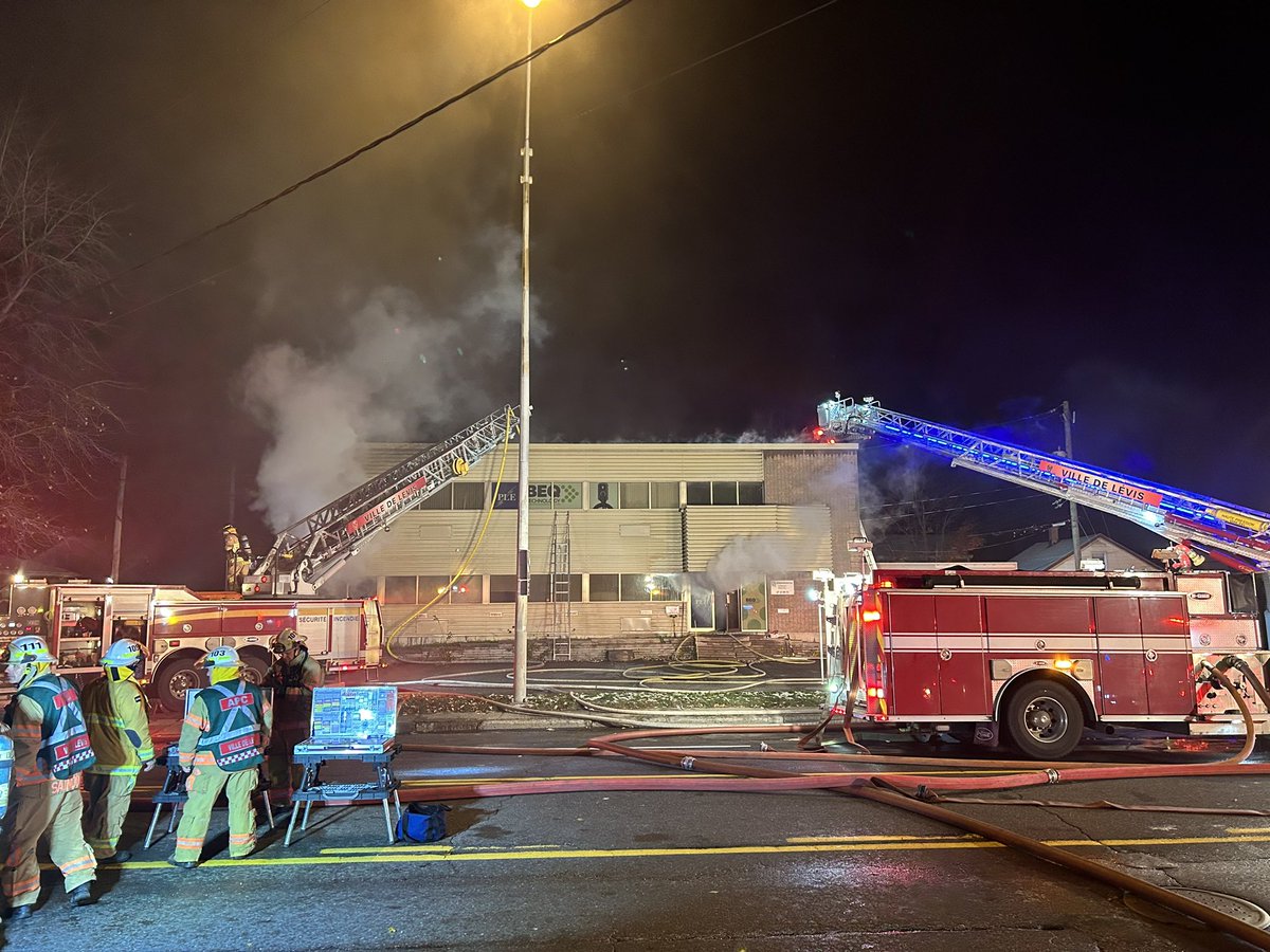 Service de la sécurité incendie de Lévis tweet media