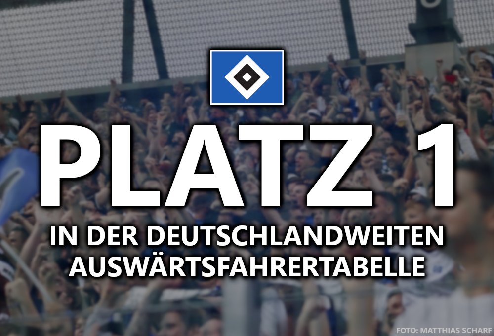 Auch im sechsten Zweitligajahr begleiten die Fans des <a href="/HSV/">Hamburger SV</a> ihre Mannschaft in Scharen zu den Auswärtsspielen. Im ersten Saisondrittel wird kein anderer Verein in Deutschland von mehr Fans in der Fremde unterstützt. #nurderHSV

➡️ Zur Auswärtsfahrertabelle: diefalsche9.de/auswaertsfahre…