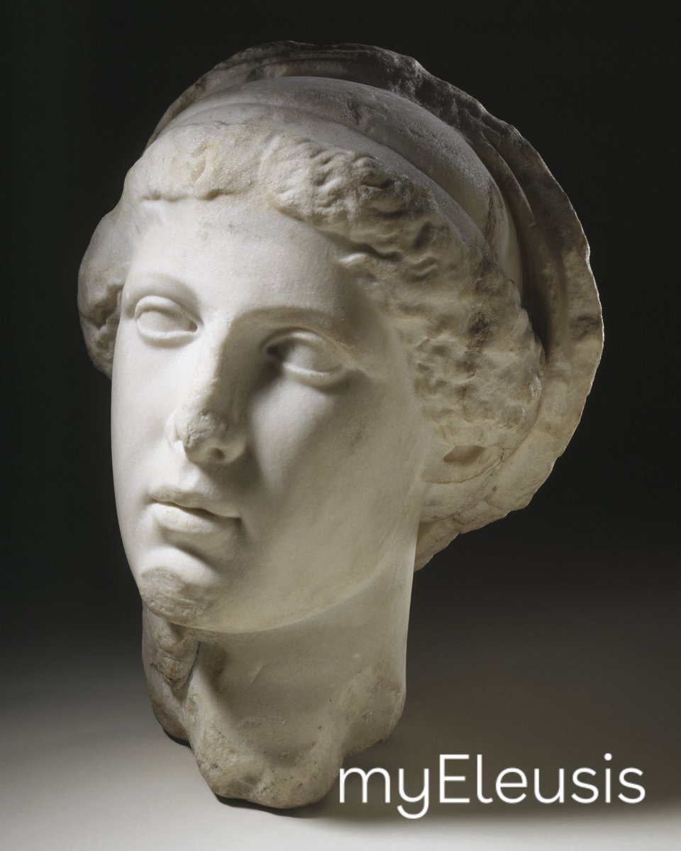 Αγνώστου: Κεφαλή θεάς ή θνητής, ενδεχομένως της #Δήμητρας / περ. 98-117 μ.Χ. / μάρμαρο / LACMA (Los Angeles County Museum of Art) • Unknown artist: Head of a woman or goddess, perhaps #Demeter / c. 98-117 CE / marble / LACMA (Los Angeles County Museum of Art)
#myEleusis #Eleusis