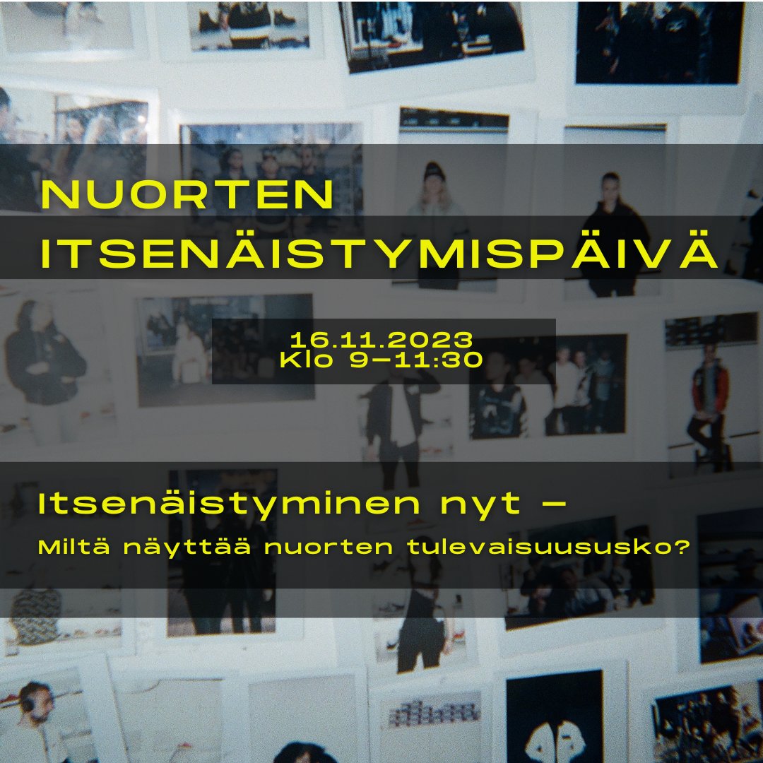 Webinaarissa 16.11. klo 9-11.30 pohditaan itsenäistyvien nuorten osallisuutta, luottamusta ja tulevaisuutta sekä etsitään ratkaisuja siihen, miten tukea nuorten tulevaisuususkoa. Lue lisää ohjelmasta ja ilmoittaudu mukaan: takuusaatio.fi/tapahtuma/itse… #itsenäistymispäivä