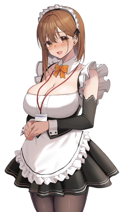 メイドコスしたOLちゃん「ご奉仕させて頂きますね…」 