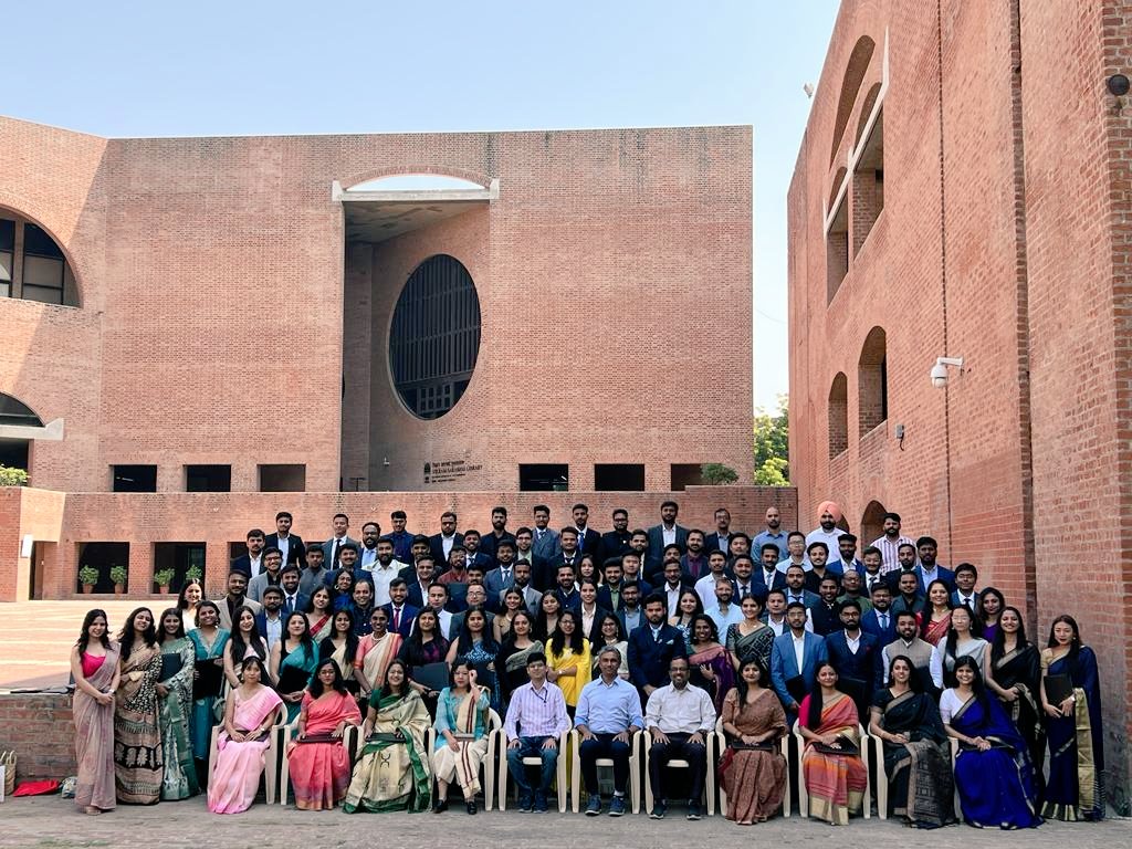 Graduating Batch of Mahatma Gandhi National Fellowship 2021-23 <a href="/IIMAhmedabad/">IIM Ahmedabad</a>.