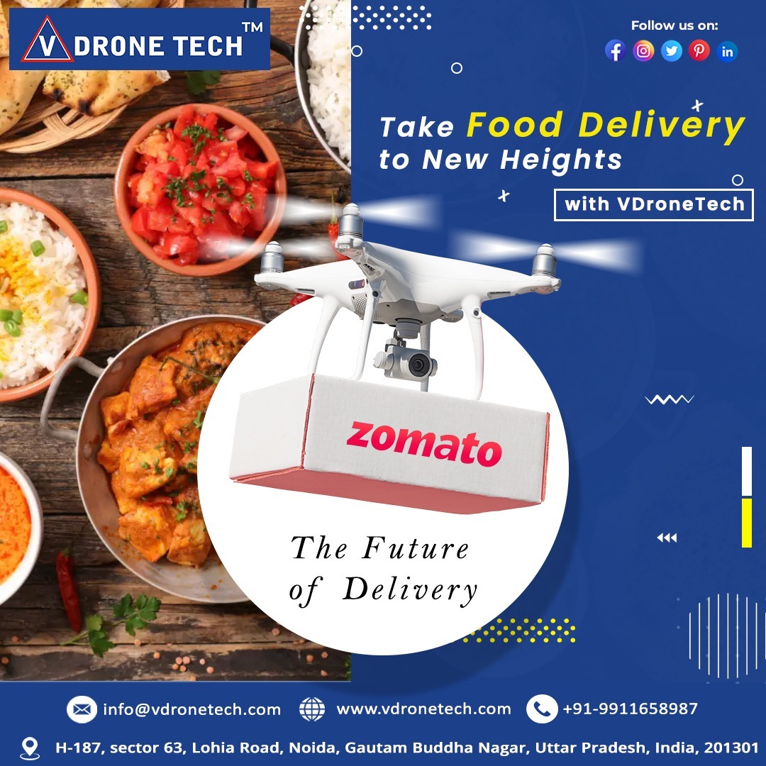 Experience the future of food delivery with VDroneTech. Our cutting-edge drones revolutionize the way meals are transported, ensuring faster and more efficient deliveries. 

vdronetech.com

#Drone #Food #FoodIndustry #VDroneTech #DroneTechnology #VDrone #UnmannedAircraft