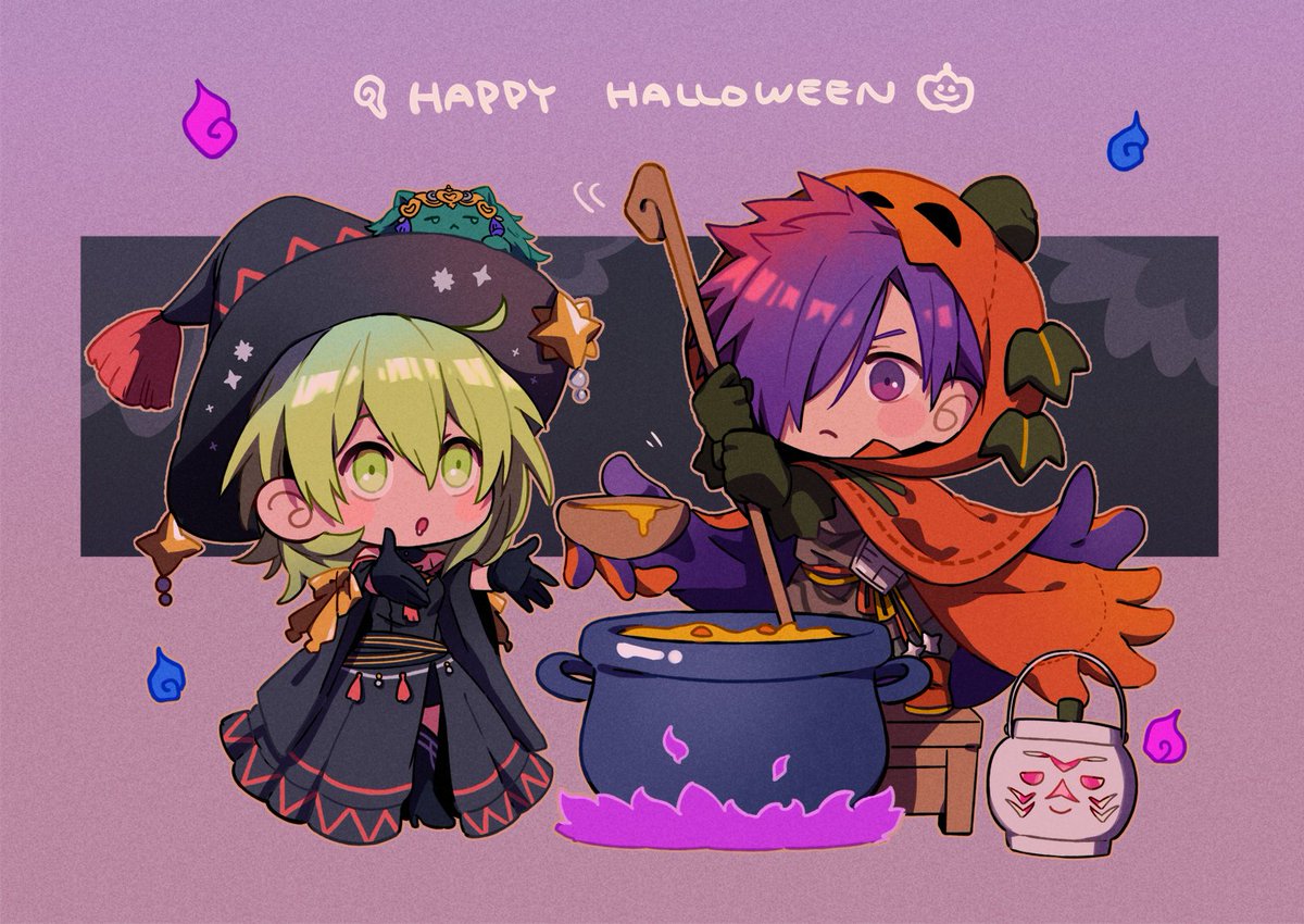 レスシェハロウィン🎃