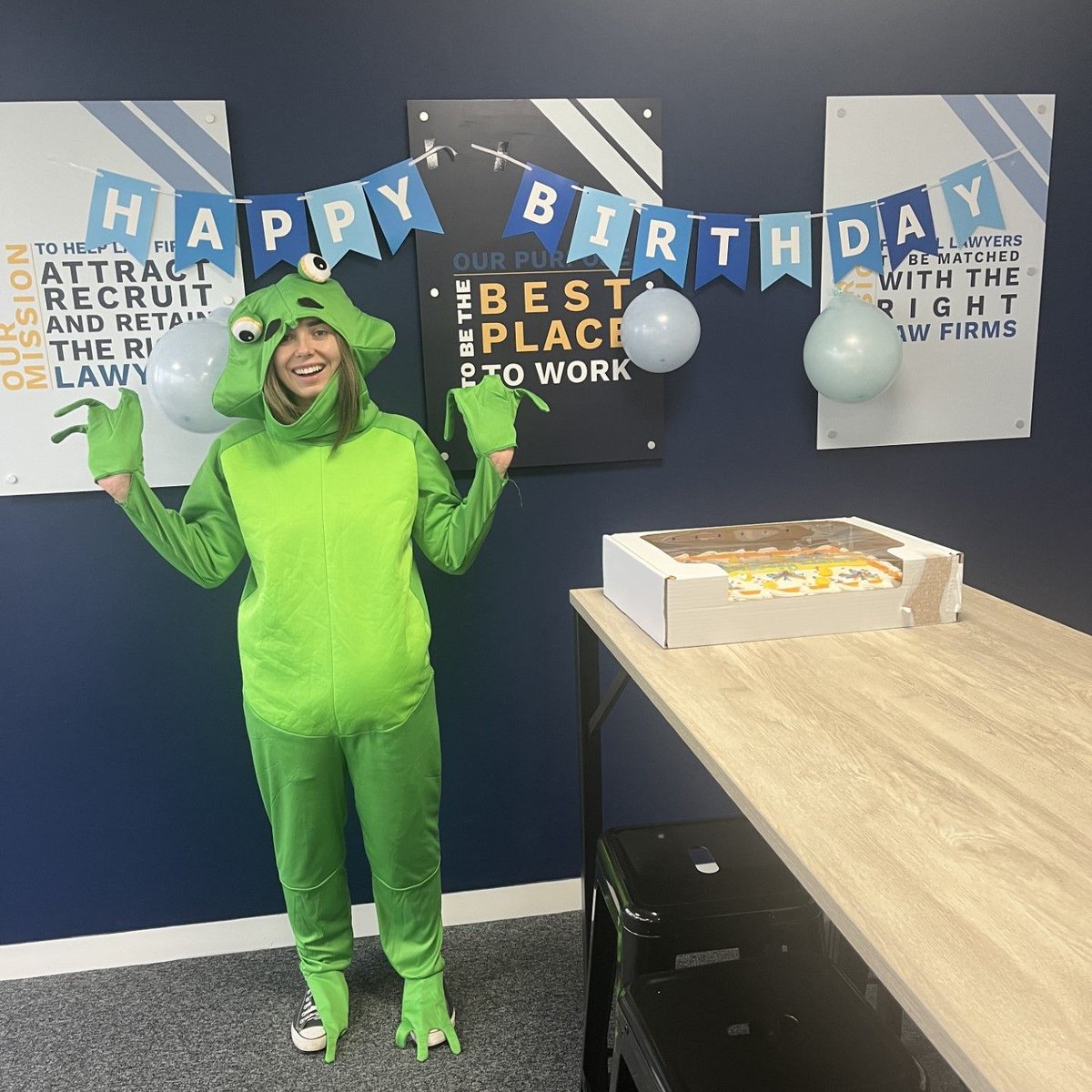 Someone's really Kermitted to Halloween this year... @pauladpawlowska 🐸

#RealmRecruit #LegalRecruitment #WeAreRealm