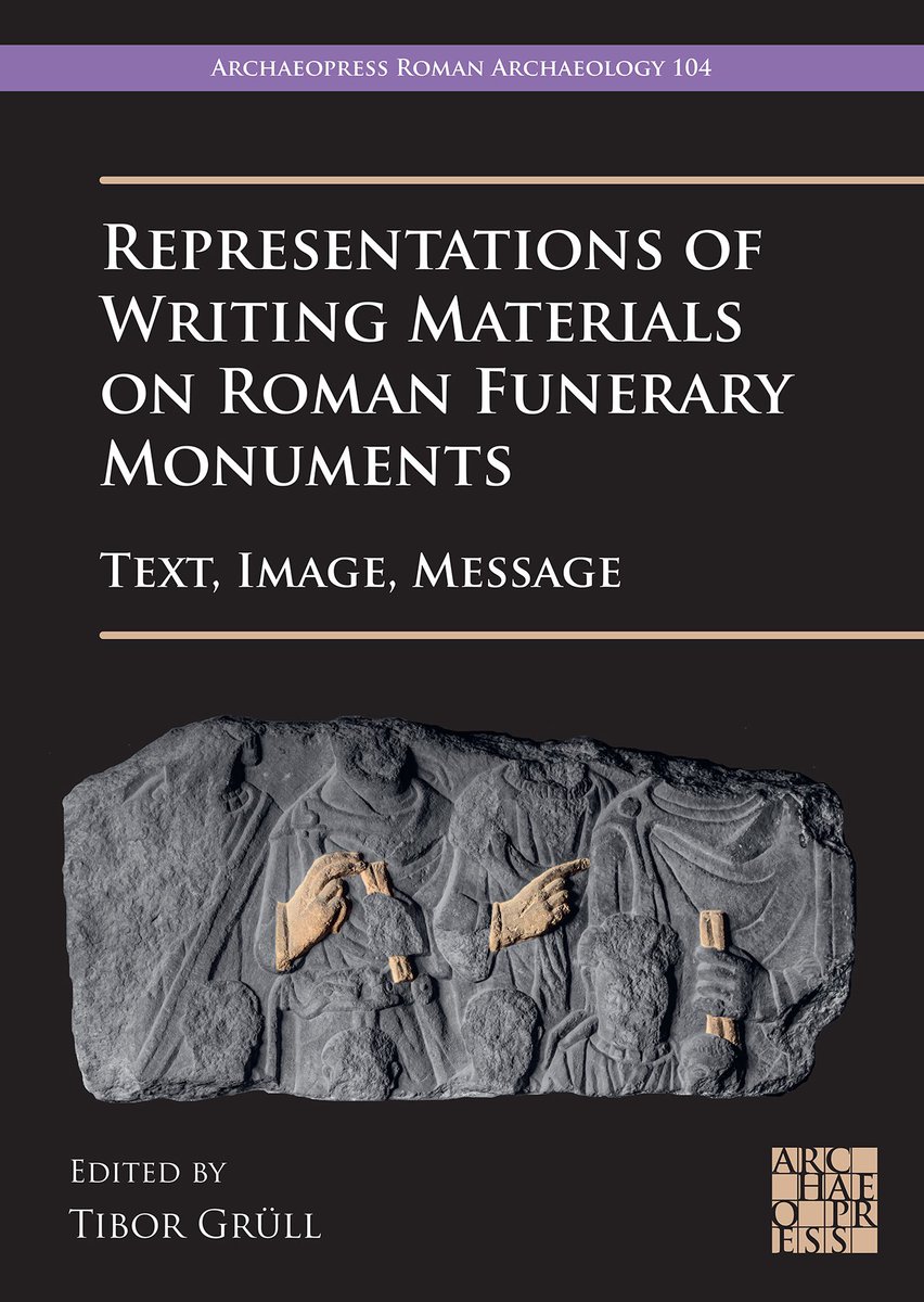 📣Publication klaxon📣 This volume edited by Tibor Grüll was just published, in which I discuss depictions of Roman bone ‘spatulate’ strips, sometimes called bone ‘rules’. 1/3 #ClassicsTwitter #RomanArchaeology archaeopress.com/Archaeopress/P…
