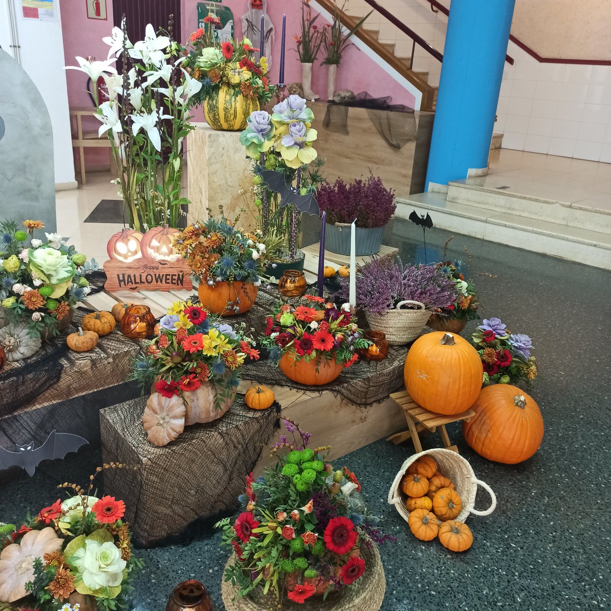 CIFO Santa Coloma (@cifosantacoloma) on Twitter photo Alumnes del curs de Tècniques en Art #Floral decoren el centre amb temàtica #Halloween.
El curs de #Pintura i #Fusteria també han fet les seves aportacions.
Moltes gràcies!
Informa't pels propers cursos: 934665830 o cifo_santacoloma.soc@gencat.cat
#treball #feina #ocupacio Alumnes del curs de Tècniques en Art #Floral decoren el centre amb temàtica #Halloween.
El curs de #Pintura i #Fusteria també han fet les seves aportacions.
Moltes gràcies!
Informa't pels propers cursos: 934665830 o cifo_santacoloma.soc@gencat.cat
#treball #feina #ocupacio