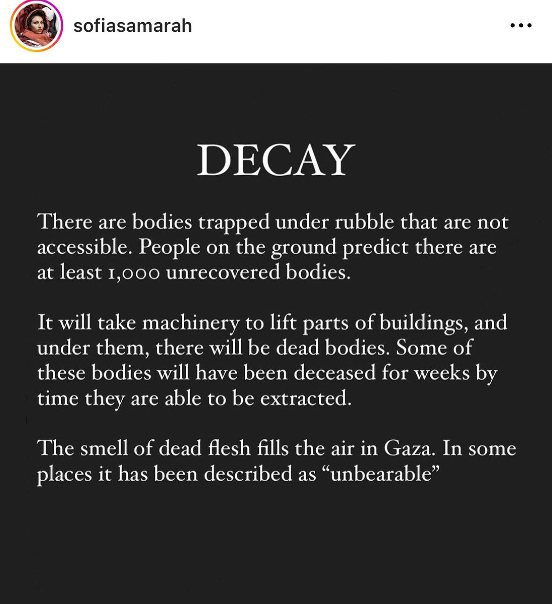 Things happening in Gaza, Palestine that we cannot see; A Thread: