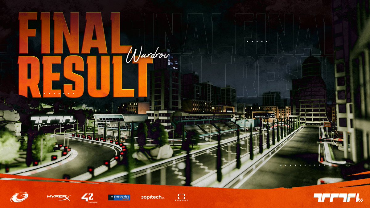 #Trackmania 🏎️

Another week, another race for our pilot in this last season of the <a href="/TMFormulaLeague/">Trackmania Formula League</a>  🔥🐦🔥

<a href="/Wardrov_tm/">Wardrov</a> (div1)
Quali : 28
Race : 27
Overall Standings : 32

Still the fastest swiss 😎, we are so proud of you little phoenix 🤩

#WeAreOneFBX
