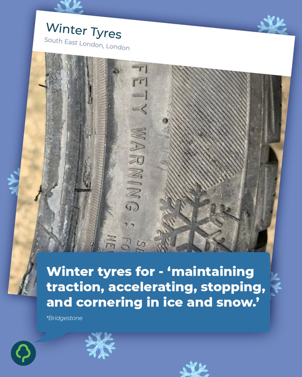 Gumtree's tweet image. Winter-proofing #GoodFinds for your car.

(Can be used in Spring, Summer and Autumn too 🙄)