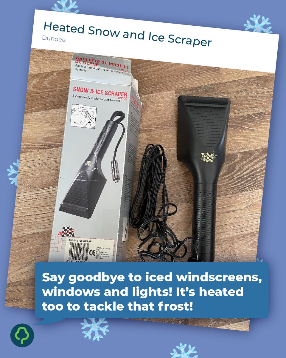 Gumtree's tweet image. Winter-proofing #GoodFinds for your car.

(Can be used in Spring, Summer and Autumn too 🙄)