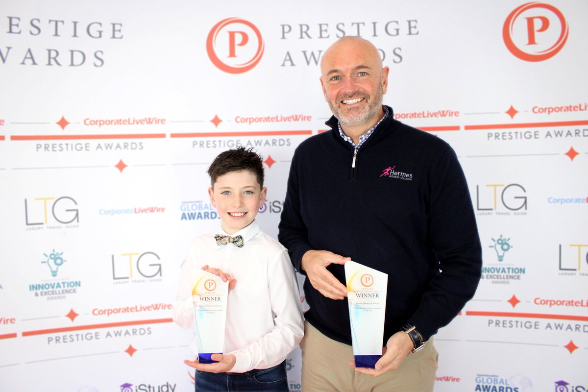 Multi Awards Winners - Prestige Telecoms Company of the Year 3 years in a row. Wee man looks awesome!

#awardwinners #prestigeawards #multiawardwinners #prouddad #businessawards #business