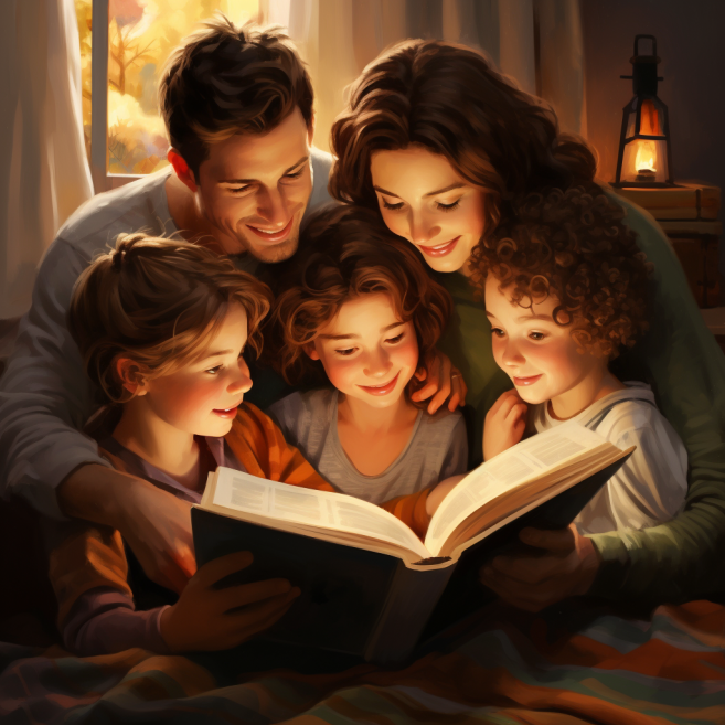 📖 Embrace the magic of storytelling. Sunday is perfect for family reading time. Share your favorite tales and create unforgettable moments. 📚💫 #SundayStorytime #FamilyReads 🔗 Learn more at guidingheartseries.com