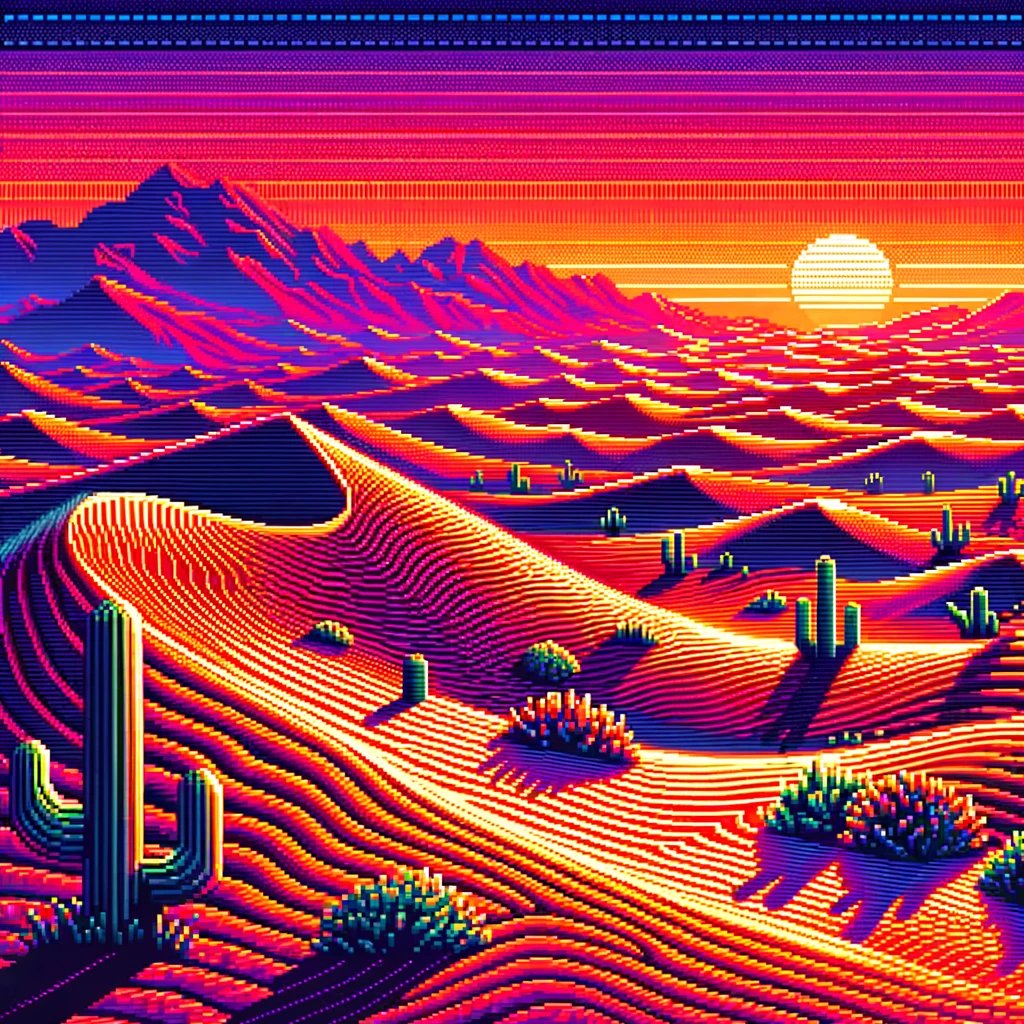 social_pulseOK's tweet photo. New amazing Prompt using Chat GPT and Dall E 3

Neon pixelated mosaics

Look at this four examples, aren't they stunning?