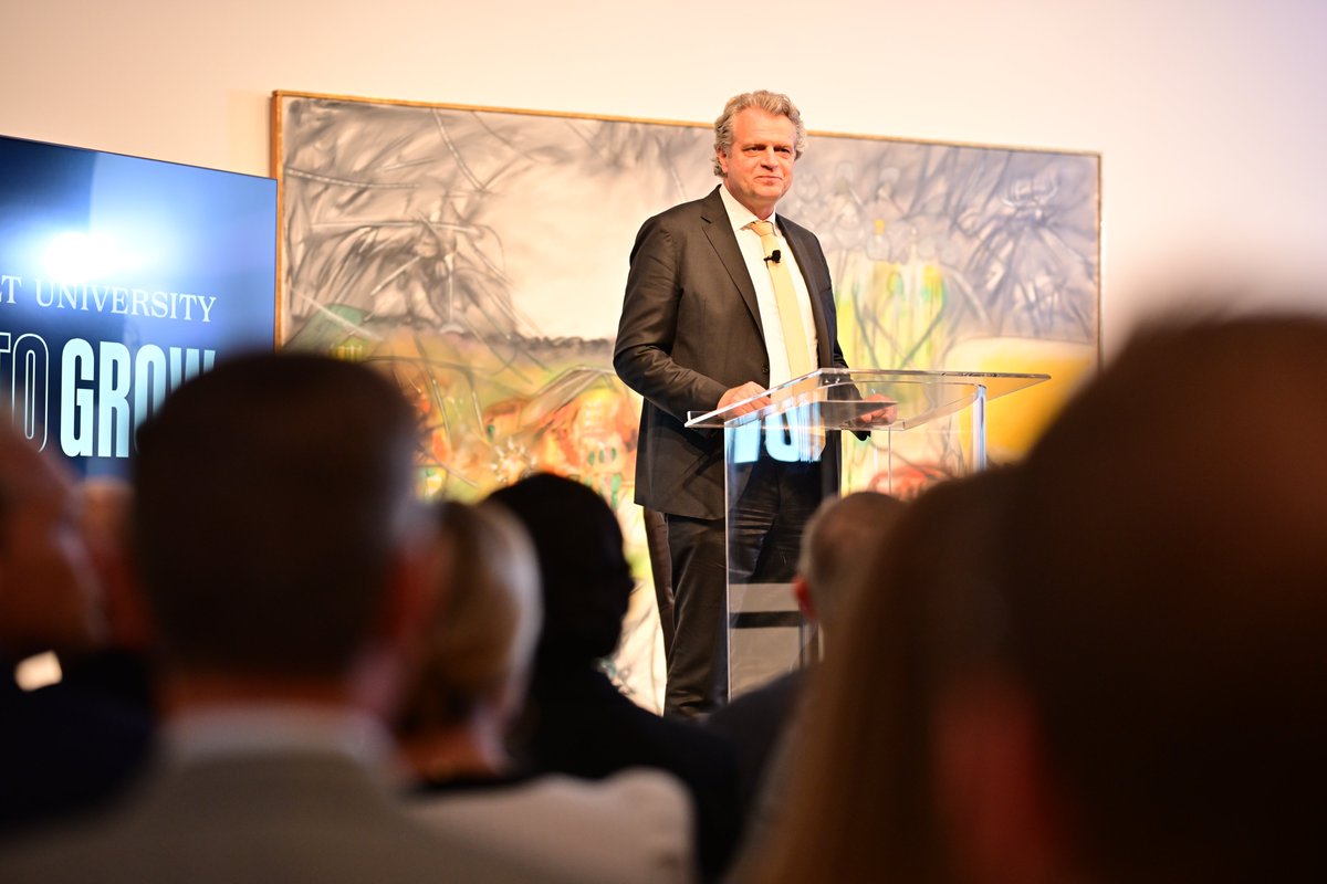 At last night's #DareToGrow campaign roadshow event at the Menil Collection, Chancellor Diermeier emphasized the “strong and special” connection between VU and Houston as he invited alumni and guests to join us on the journey to chart the course of Vanderbilt’s next 150 years.