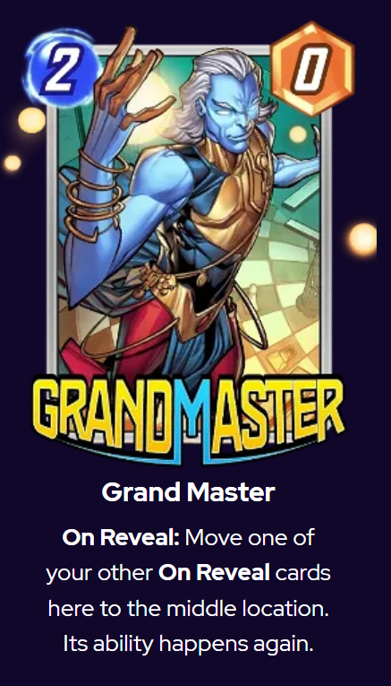 Grand Master - Marvel Snap Cards