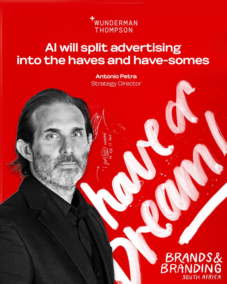 AI’s role in the future of advertising is a hot topic on everyone’s mind! Antonio Petra, Strategy Director at WT SA, shares his thoughts on AI’s place alongside human creativity and its role in tomorrow’s advertising. Read more here: bit.ly/40lOv9K