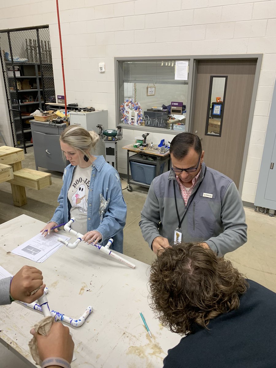 Great to see our students learning some plumbing fundamentals today in Construction Technology. We are excited to announce that we will be launching a Plumbing program of study for the 24-25 school year!  <a href="/Willis_HS_TX/">Willis High School</a>