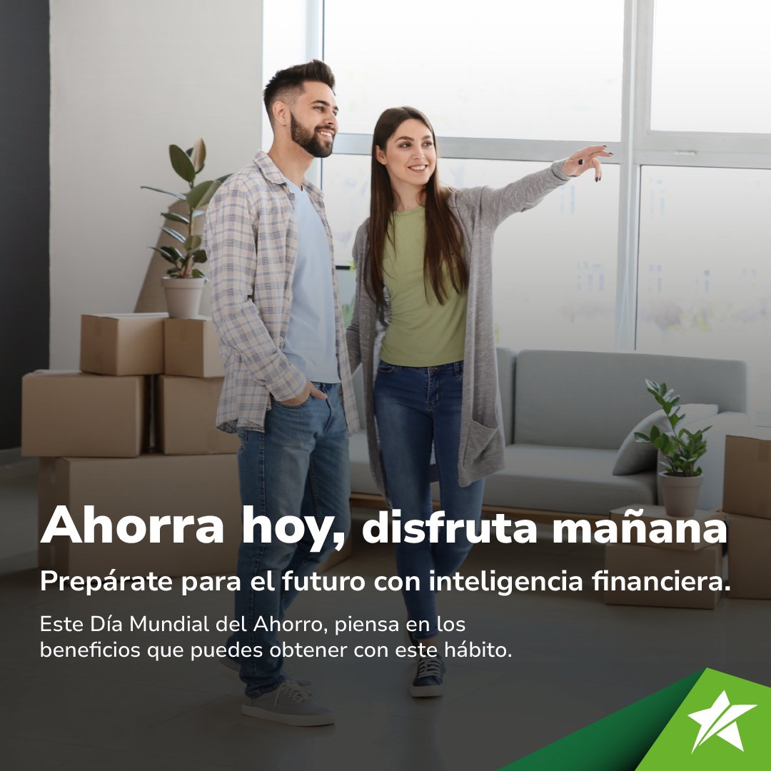 Prepárate para el futuro con inteligencia financiera. En este Día Mundial del Ahorro programa tu ahorro para lograr tus metas financieras.
